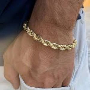 10K GOLD ROPE BRACELET‼️